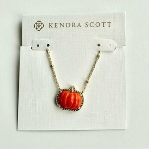 Kendra Scott Pumpkin Necklace